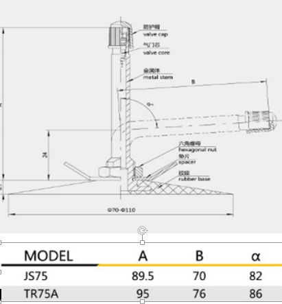 Камера 8.25-20 TR75A BSH