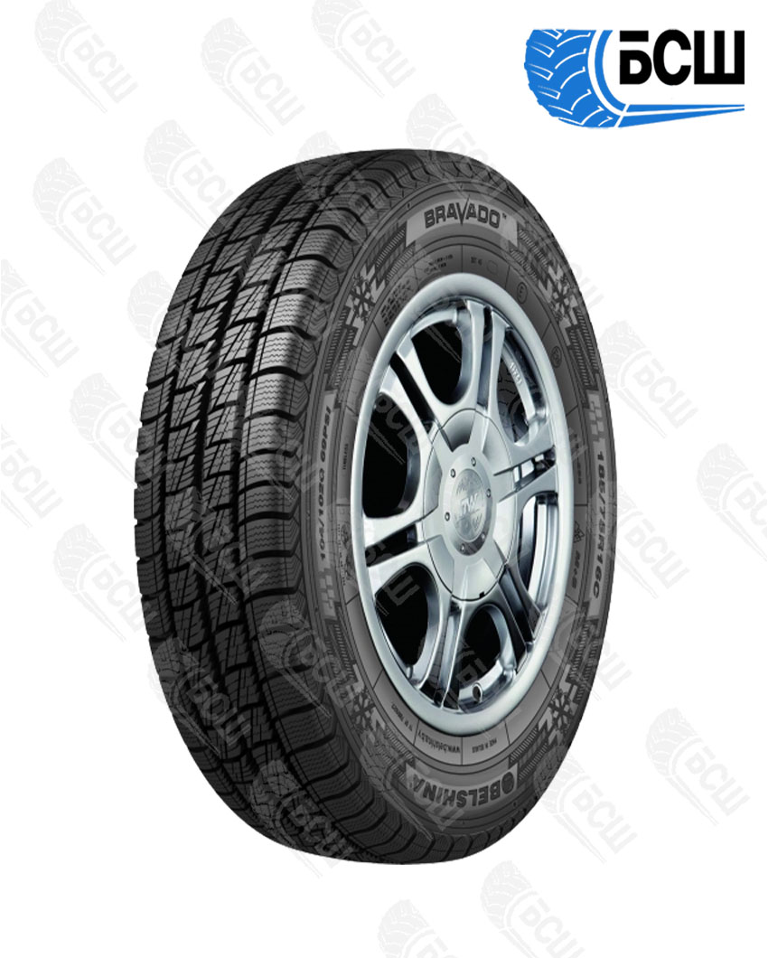 Шина 195/70R15C104/102R  TL  Bravado BEL-333_BELSHINA
