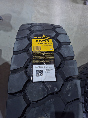 Шина 315/80R22.5 BD290 156/150(154/150)J(K) 20PR TL BLACKLION
